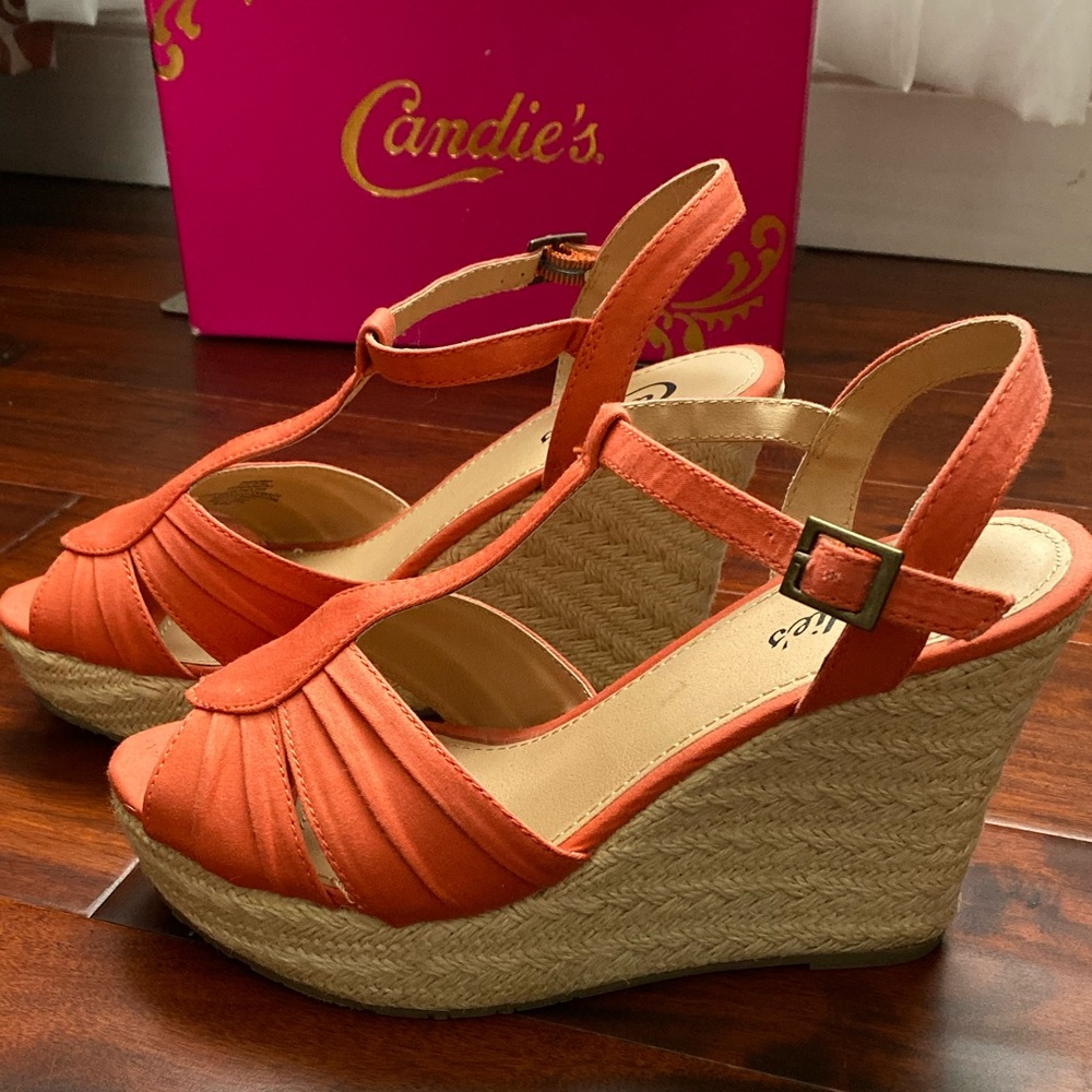 Candies wedge sandals